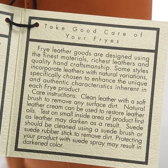 Frye Paige Tall Leather Riding Boots Classic Equestrian Knee-High Cowgirl - Picture 15 of 15